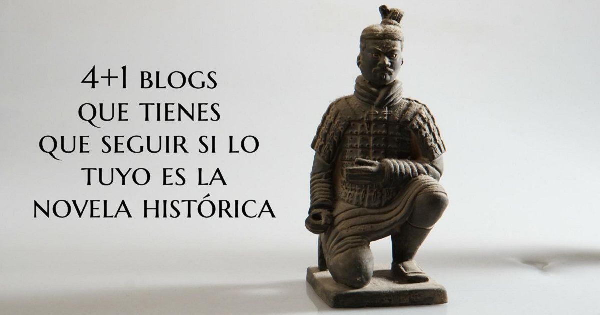 Cabecera de 4+1 blogs que tienes que seguir si lo tuyo es la novela historica